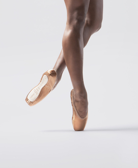 Freed Ballet Black Collaboration Brown Bronze Pointe Shoes