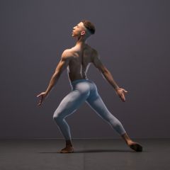 Ebony Thomas, Ballet Black Season shoot at Ballet Black's Studio, London on November 14 2017. Photo: Arnaud Stephenson
