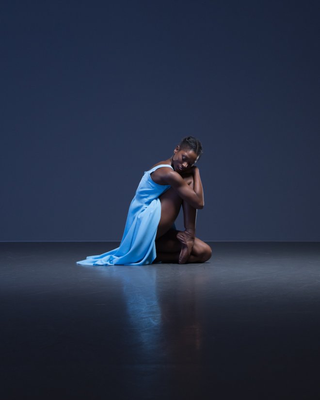 Ballet Black Ballerina in The Suit by Cathy Marsten